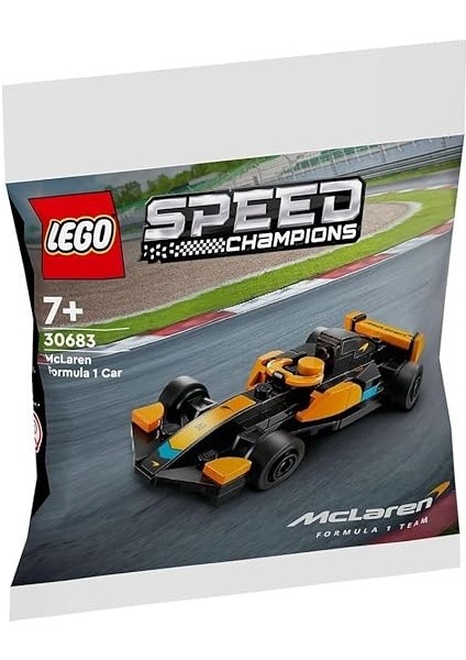 Speed Champions 30683 Mclaren Formula 1 Car + 2 LEGO Set