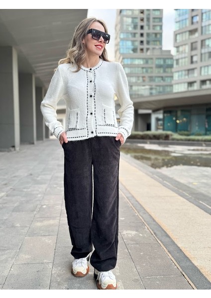 Fitilli Kadife Palazzo Pantolon fiyatları