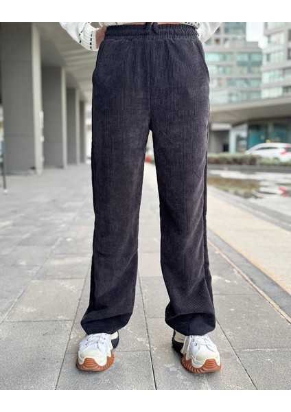 Fitilli Kadife Palazzo Pantolon fırsatları