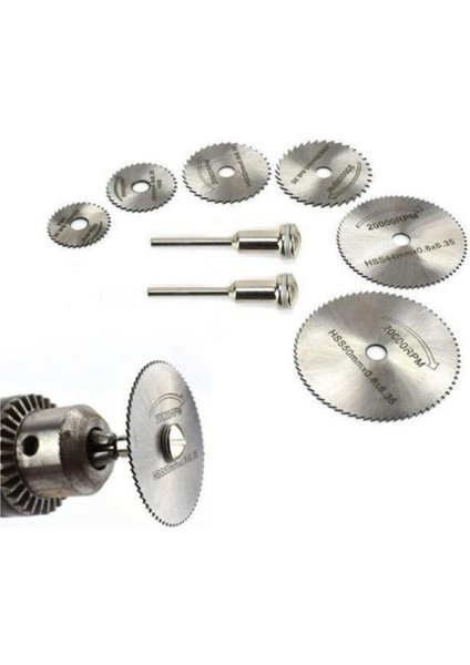 8'li Mini Testere Takımı, Çok Amaçlı Kesim ve Gravür Araçları