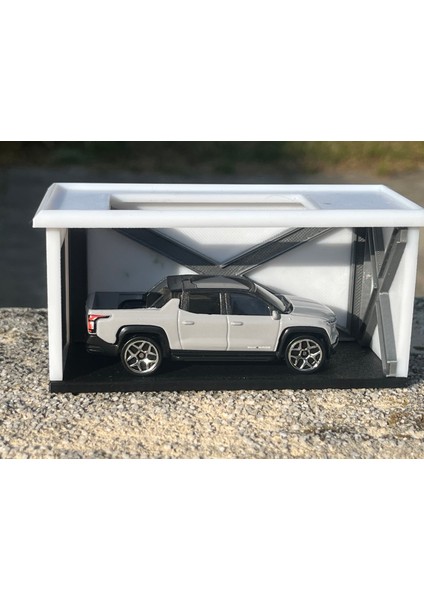Minyatür Araba Garajı (Hotwheels Modeller ile Uyumludur)