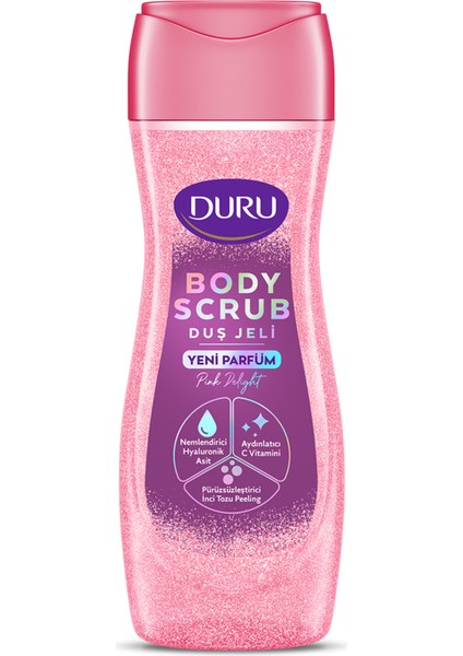 Body Scrub Pink Delight Duş Jeli 450 ml