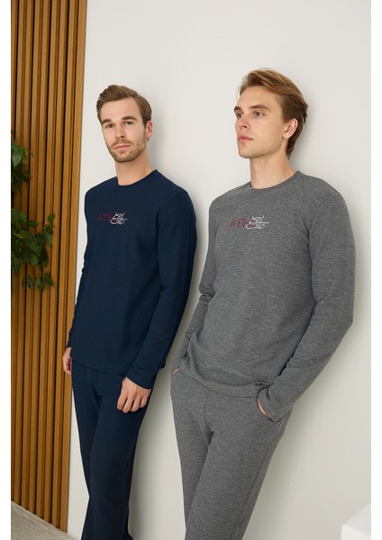 Erkek Uzun Kollu Eşofman Takımı