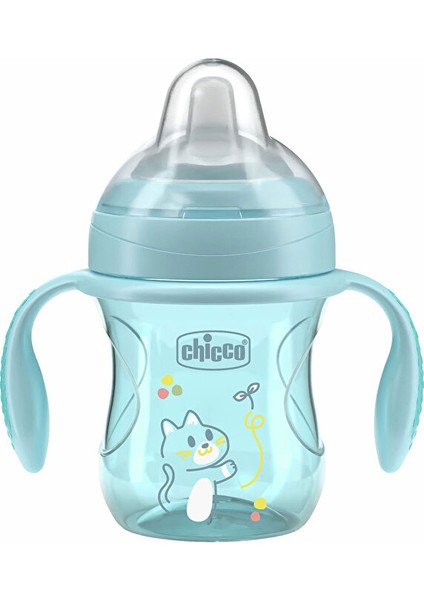 Yumuşak Uçlu Alıştırma Bardağı 4+ Ay 200 ml Erkek (4 Adet) fiyatları