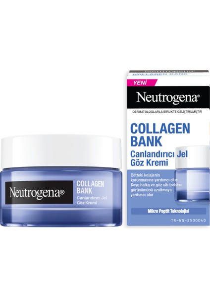 Collagen Bank Canlandırıcı Jel Göz Kremi 15 G