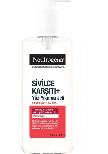 Sivilce Karşıtı + Yüz Yıkama Jeli 200 ml