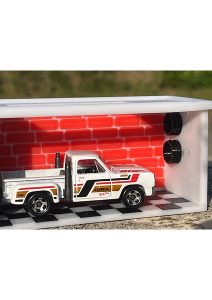 Minyatür Araba Garajı (Hotwheels Modeller ile Uyumludur) modelleri