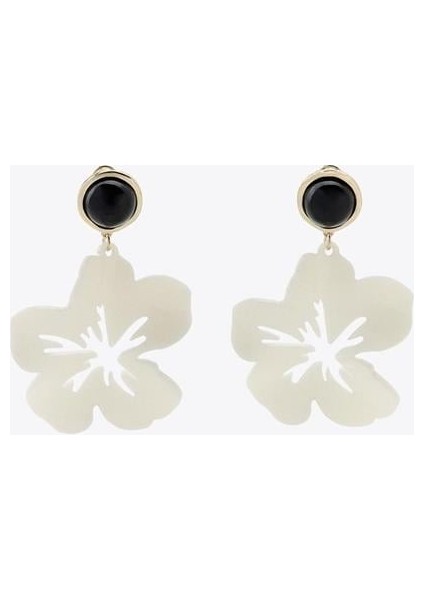 Çiçek Küpe - Krem fiyatları