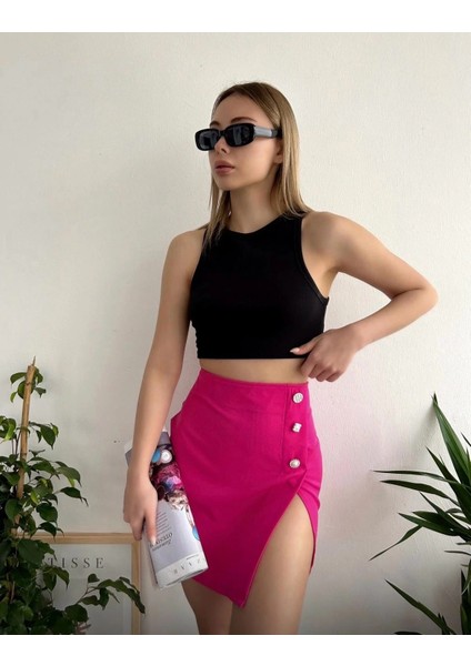 Üç Taşlı Mini Etek modelleri