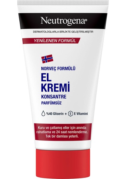 El Kremi Parfümsüz 75 ml