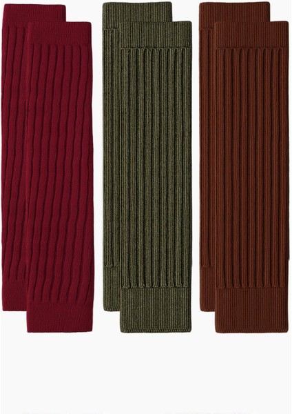 3 Çift Basic Kalın Pamuk Karışımlı Tozluk