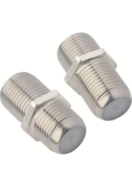 80 Adet Tv Anten Kablo Konnektörü F/f Dişi Rg6 Koaksiyel Kablo Ara Uzatıcı Birleştirici F Konnektörü fırsatları