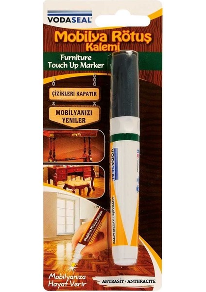 Vodaseal Mobilya Rötuş Kalemi Tekli Antrasit fiyatları