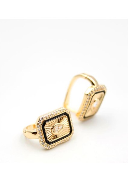 Damla Taşlı Küpe - Beyaz fiyatları