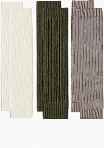 3 Çift Basic Kalın Pamuk Karışımlı Tozluk