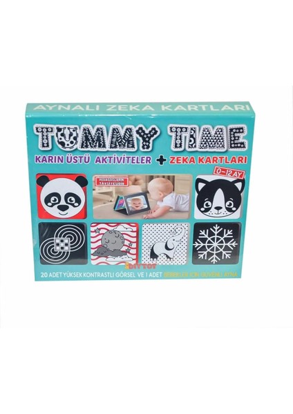 2304 Tummy Time Aynalı Zeka Kartı - Dıy Toy