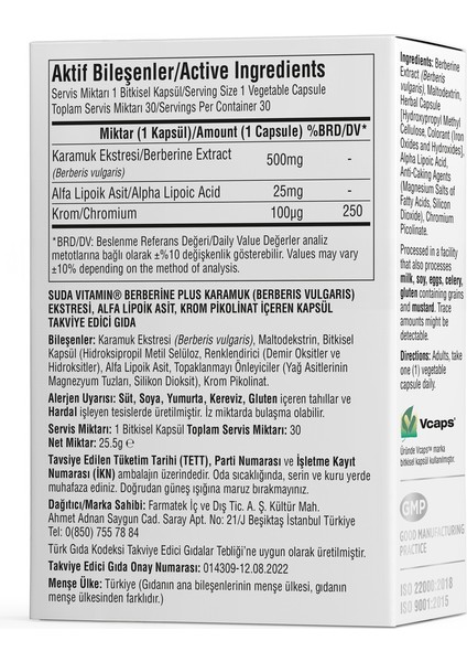 RESVERATROL & BERBERINE