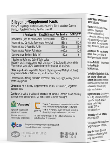 RESVERATROL & BERBERINE