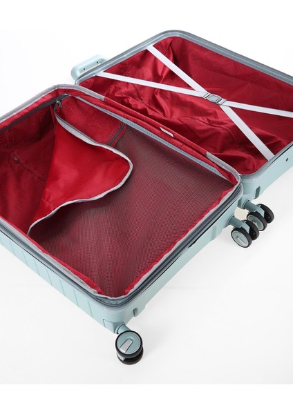 Ultra Hafif Polipropilen Körüklü Ekstra Hacim Orta+Makyaj 2 Li Valiz Seti indirimleri