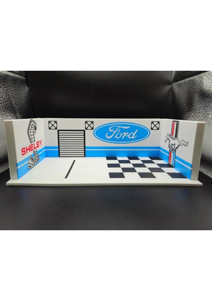 Minyatür Araba Garajı (Hotwheels Modeller ile Uyumludur)