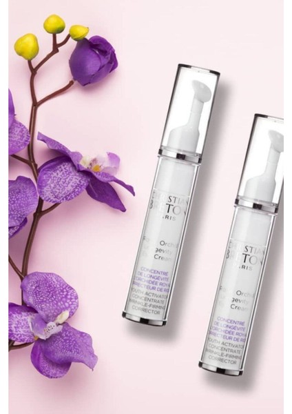Royal Orchid Longevity Kırışıklıkları, Ince Çizgi ve Torbaları Azaltıcı Göz Kremi 10ML