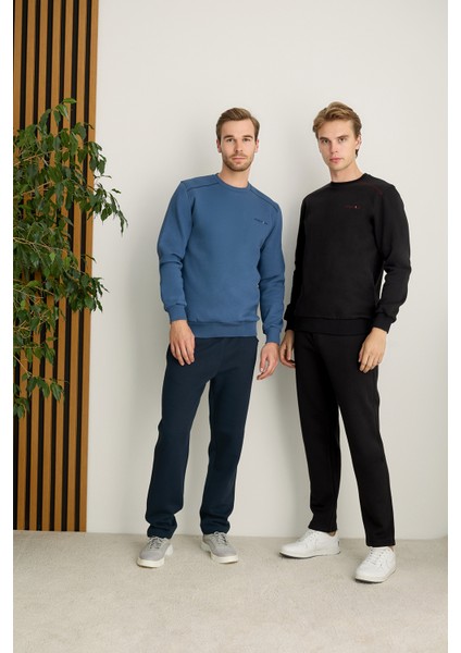 Erkek Uzun Kollu Eşofman Takımı