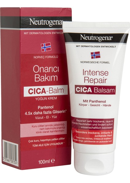 Onarıcı Bakım Cica Balm Yoğun Krem 100 ml