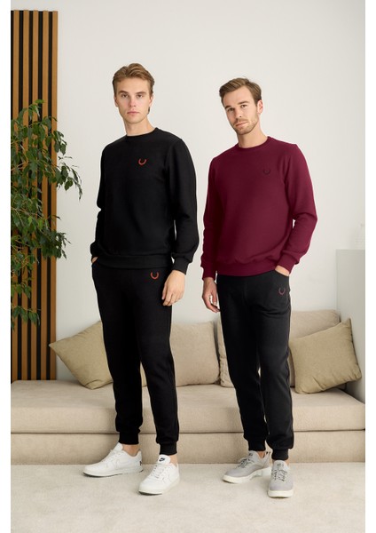 Erkek Uzun Kollu Eşofman Takımı