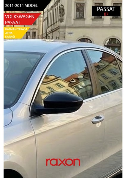 Volkswagen Passat 2011-2014 B7 Batman & Yarasa Ayna Kapağı – Parlak Piano Black Sport fırsatları