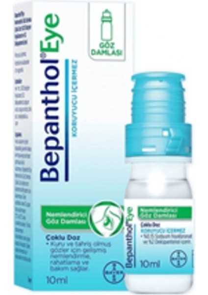 Bepanthol Eye Nemlendirici Göz Solusyonu 10 ml
