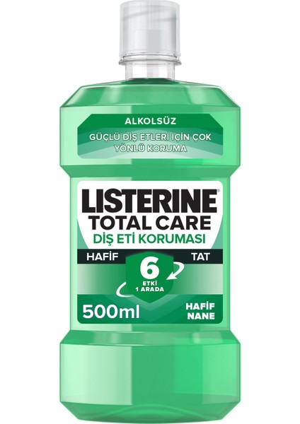 Lısterıne Diş ve Diş Eti Koruması Hafif Tat 500 ml