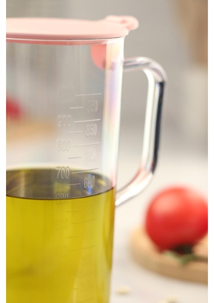 Akrilik Ölçekli Şeffaf 1 Lt Yağlık & Yağdanlık & Ölçü Kabı ( Cam Değildir ) fiyatları