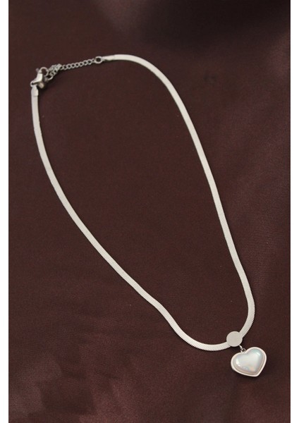 316L Çelik Italyan Zincir Kalp Kolye fiyatları