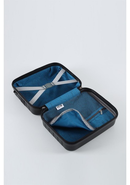 Ultra Hafif Polipropilen Ekstra Hacim Kabin+Makyaj 2 Li Valiz Seti