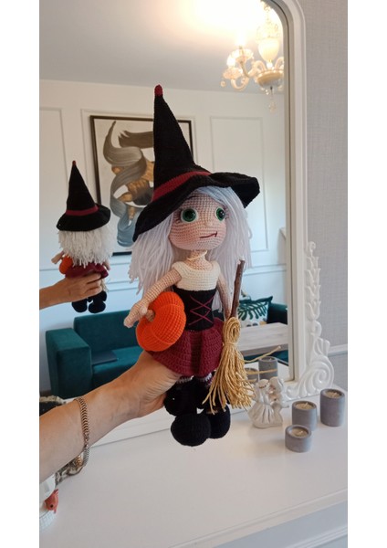 El Yapımıkabak ve Süpürgeli Cadı Bordo fiyatları