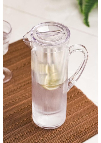 Akilik Barok 1,5 Lt Şeffaf Sürahi (Buzdolabı Kapak Rafına Sığar) fiyatları