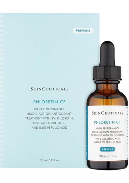 Phloretin Cf Saf Vitamin C Leke ve Renk Eşitsizlikleri Görünümünü Azaltıcı Serum 30ML