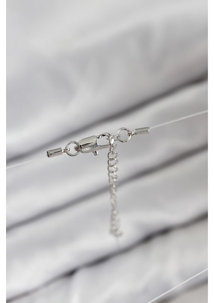 Misineli Kalp Model Gümüş Renk Hayalet Kolye fiyatları