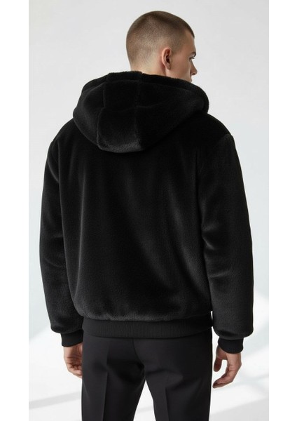 Oversize Erkek Çift Taraflı Kürklü Mont – Kapüşonlu, Kışlık ve Sıcak Tutucu fiyatları