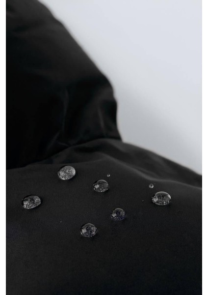 Unisex Model Kapüşon Detaylı Su Geçirmez Çocuk Şişme Montu fiyatları