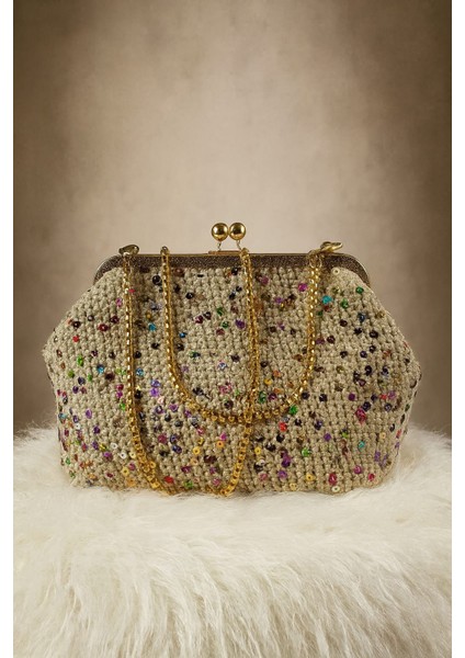 El Örgüsü Makrome Çanta