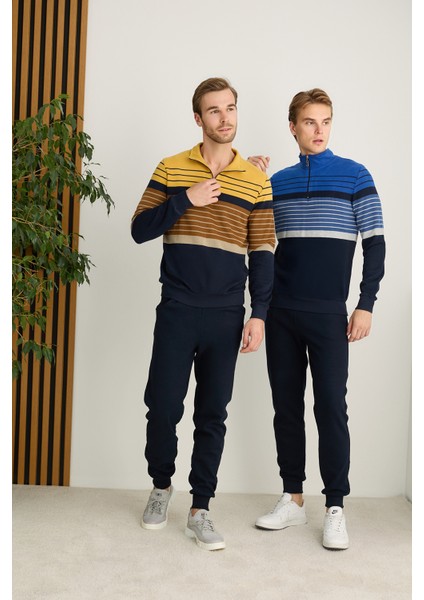 Erkek Uzun Kollu Eşofman Takımı