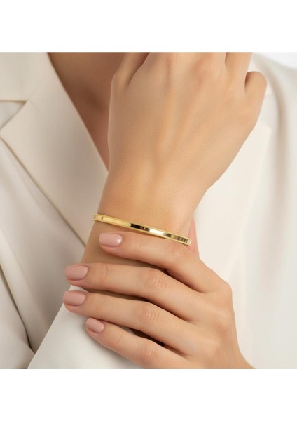 18 gr (Gram) Yeni Nesil Ajda Bilezik 22 Ayar Altın Yatırımlık Işçiliksiz