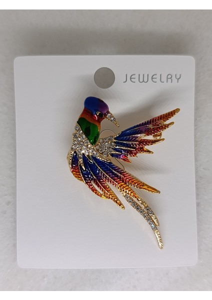 Çelik Anka Kuşu Deniz Yıldızı Kedi Li Tasarım Kadın Broş modelleri