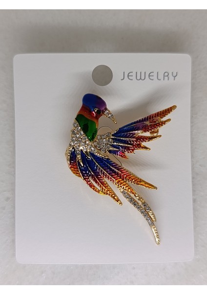 Çelik Anka Kuşu Deniz Yıldızı Kedi Li Tasarım Kadın Broş fırsatları