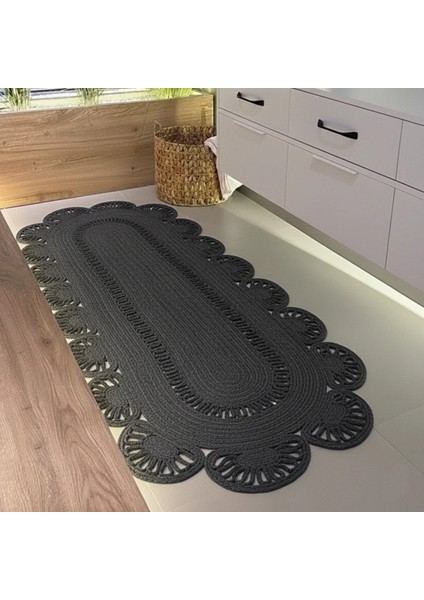 Jüt Ip Nayla Model Salon Mutfak Balkon Banyo Halı Kilim Paspas