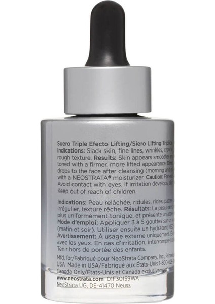 Cildin Toparlanmasını Sağlayan Kaldırma Etkili Canlandırıcı 3 Etkili Serum 30 ml PSSNS.147 fiyatları