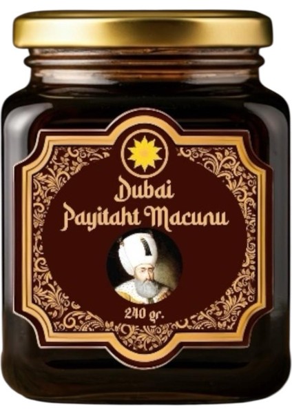 Dubai Payitaht 3 Kavanoz Macun Ballı Tarçınlı,keçiboynuzu Ekstratlı ve Ginsengli 3 x 240 gr