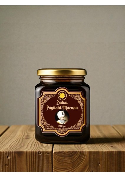 Dubai Payitaht 3 Kavanoz Macun Ballı Tarçınlı,keçiboynuzu Ekstratlı ve Ginsengli 3 x 240 gr