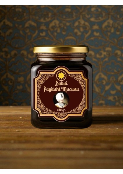Dubai Payitaht 3 Kavanoz Macun Ballı Tarçınlı,keçiboynuzu Ekstratlı ve Ginsengli 3 x 240 gr